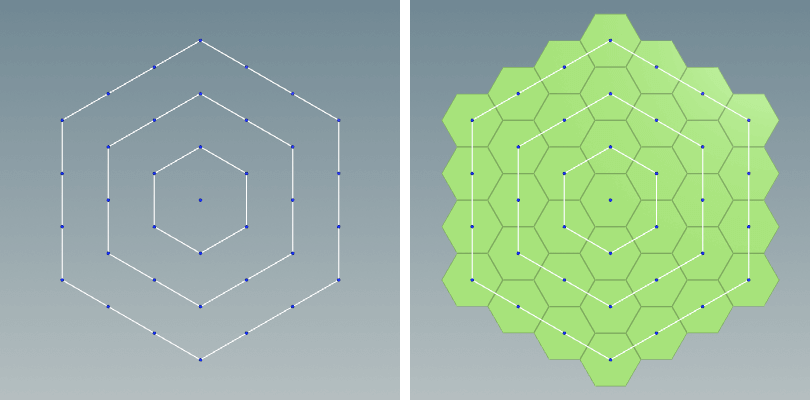 Hexagonal Grid
