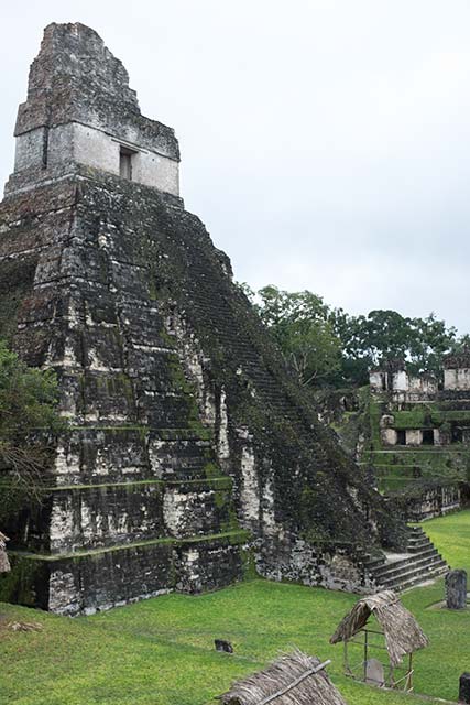 Mayan ruin in Tikal, Guatemala
